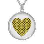 Sunflower Heart Necklace
