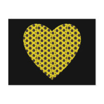 Sunflower Heart Post Card