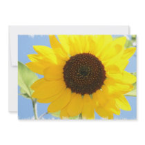 Sunflower Invitation