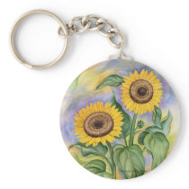 SUNFLOWER KEYCHAIN