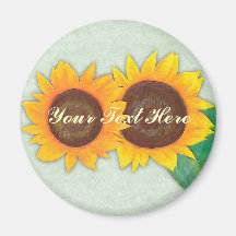 Sunflower Magnet