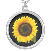 Sunflower Necklace