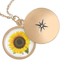 Sunflower Necklace