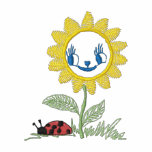 Sunflower Outline embroidered shirts