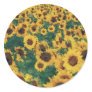 Sunflower painting art - Sticker