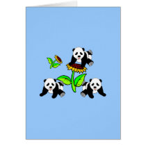 Sunflower Panda Bears