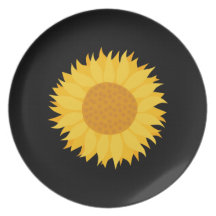 Sunflower. Party Plates