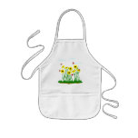 Sunflower Patch & Butterflies Kids Apron