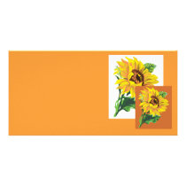 Sunflower Photo Card