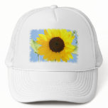 Sunflower Picture Baseball Hat