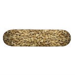 Sunflower seeds skate board