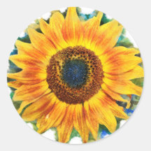Sunflower Sticker