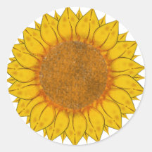 Sunflower Stickers