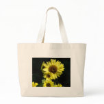 SUNFLOWER SUNFLOWERS TOTE BAG CANVAS BEACH BAG