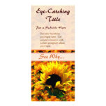 Sunflower Sunrise Business Advert Rack Cards