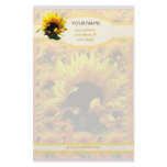 Sunflower Sunrise Personalised Stationery
