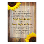 Sunflower Wedding Invitation