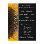 Sunflower Wedding Invitation