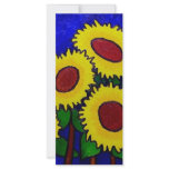 Sunflowers 24 by Piliero rack cards