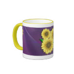 Sunflowers 3 mugs