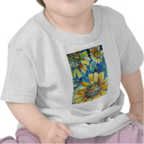 Sunflowers and Polk a Dots