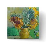 Sunflowers - Antonio Sicurezza buttons