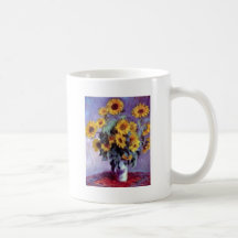 Sunflowers by Claude Monet Coffee Mug