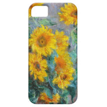 Sunflowers by Claude Monet iPhone 5 Covers