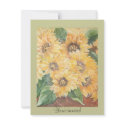 sunflowers invitation