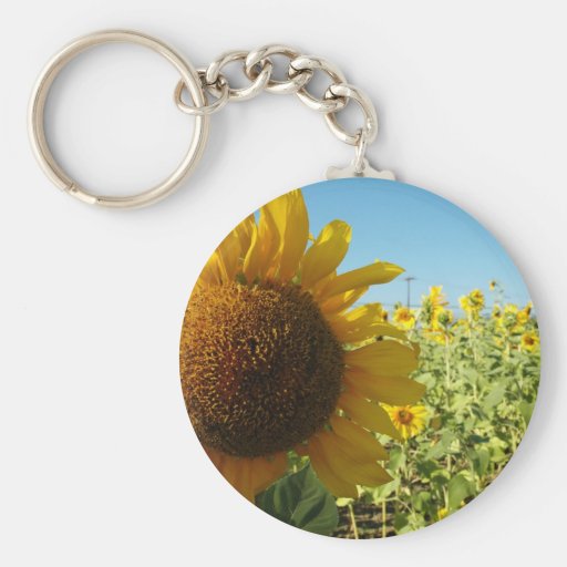 Sunflowers Key Chain