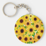 Sunflowers Keychain