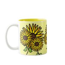 "Sunflowers!" Mug