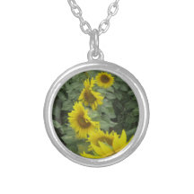 Sunflowers Necklaces