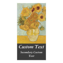 Sunflowers Picture Card