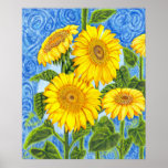 Sunflowers Print