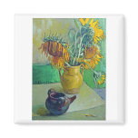 Sunflowers - Still Life magnets