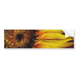 Sunflowers to Warm-up Your Heart! bumper stickers