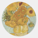 Sunflowers - Vincent Van Gogh Stickers