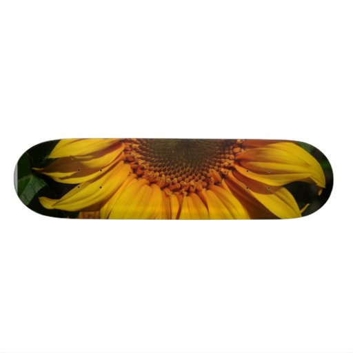 Sunflowers Yellow Skate Deck