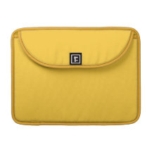 Sunglow Yellow Macbook Pro Flap Sleeve Sleeves For MacBook Pro