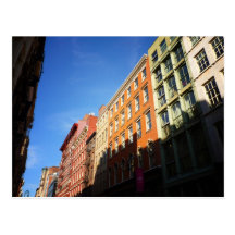 Sunlight On Soho Buildings, NYC Post Cards