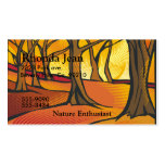 Sunlit Forest Set Business Card