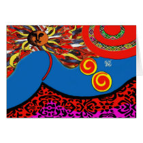 Sunny Bikini Blue ~ Greeting / Note Cards