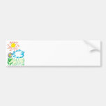 sunny day bumper sticker