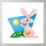 Sunny Easter Bunny Print