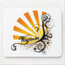 Sunny Floral Graphic Virginia Mousepad