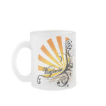 Sunny Floral Graphic Virginia Mug Glass