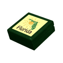 Sunny Florida Keepsake Box