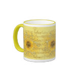 sunny flowers for all..... mugs