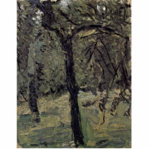 Sunny Meadow With Fruit Trees By Gerstl Richard Acrylic Cut Outs